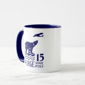 1925 Norwegischer Polarbär Tasse (Vorderseite Links)