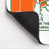 1925 Orangensaft Mousepad (Ecke)