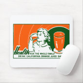 1925 Orangensaft Mousepad (Mit Mouse)