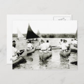 1925 Summer Camp für junge Männer Postkarte (Vorne/Hinten)