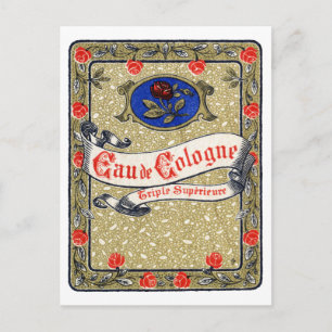 1925 Superior Eau de Köln Parfüm Postkarte