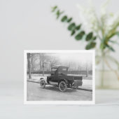1925 Vintager Lkw Postkarte (Stehend Vorderseite)