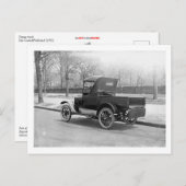1925 Vintager Lkw Postkarte (Vorne/Hinten)
