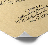 1926 Bräunende Shotgun Patentkunst Zeichnend Print Poster (Ecke)