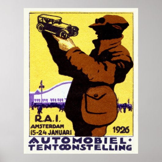 1926 Car Show Poster (Vorne)