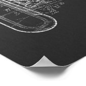 1926 Faltkamera Patent Art Zeichnend Druck Poster (Ecke)