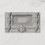 1926 Gebäude-Element-Visitenkarten Visitenkarte (Rückseite)