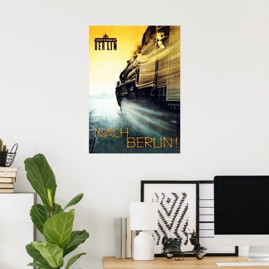 1926 Go to Berlin Germany Travel Poster (Heimbüro)