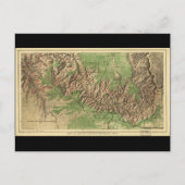 1926 Karte des Grand Canyon Nationalparks Arizona (Vorderseite)