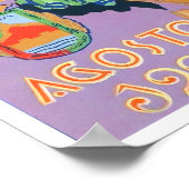 1926 Malaga Spanien Jahrgang Reise Poster (Ecke)