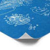 1926 Vintage Schusswaffenpatentkunst Zeichnend Pri Poster (Ecke)