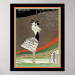 1927 Art Deco Para Todas Poster<br><div class="desc">Para Todas,  November 1927 Art Deco Zeitschrift Cover von J. Carlos</div>