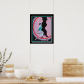1927 Art-Déco "Spotlight", Druck 16 x 20 Poster (Küche)