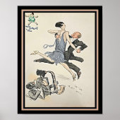 1927 Art Deco Tango Lithograph Poster (Vorne)