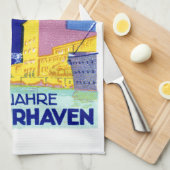 1927 Bremerhaven Deutschland Handtuch (Viertel Falte)