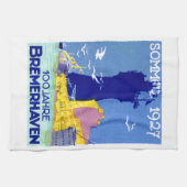 1927 Bremerhaven Deutschland Handtuch (Horizontal)