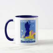 1927 Bremerhaven Deutschland Tasse (Links)