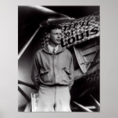 1927 CHARLES LINDBERGH POSTER (Vorne)