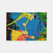 1927 Das Fulton Theater Programm deckt Kunst ab Fleecedecke (Vorderseite (Horizontal))