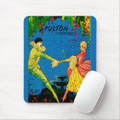 1927 Das Fulton Theater Programm deckt Kunst ab Mousepad (Mit Mouse)
