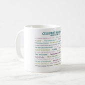 1927 Erinnerungens-90. Geburtstags-Tasse Kaffeetasse (Vorderseite Links)