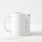 1927 Erinnerungens-90. Geburtstags-Tasse Kaffeetasse (Links)