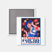 1927 Genfer Blume Ausstellungsposter Magnet (Vorderseite/Rückseite)