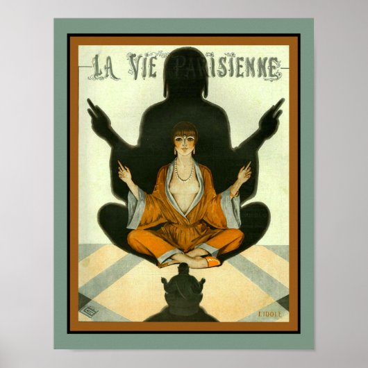 1927 La Vie Parisienne Buddha Cover Poster (Vorne)