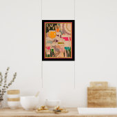 1927 Para Todos Art Deco Poster (Küche)