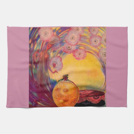 1927 Parfüm-Werbung für Roger & Gallet Geschirrtuch (Horizontal)