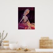 1927 Thema Kunst im Ziegfeld-Theater Poster (Küche)
