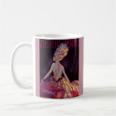 1927 Ziegfeld Theaterdeckenkunst Kaffeetasse (Links)