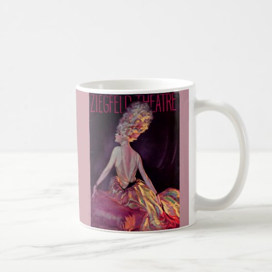 1927 Ziegfeld Theaterdeckenkunst Kaffeetasse (Rechts)