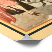 1928 Art Deco Fashion Print Poster (Ecke)