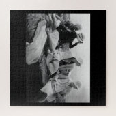 1928 Art Deco Flapper Mode Vogue-Fotoshooting Puzzle (Horizontal)