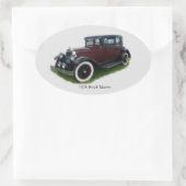 1928 Buick Master Aufkleber (Tasche)