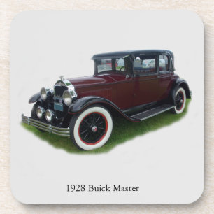 1928 Buick Master Set mit 6 Untersetzer