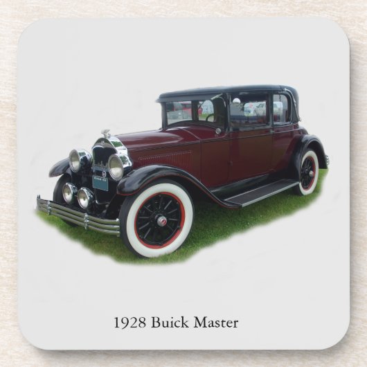 1928 Buick Master Set mit 6 Untersetzer (Vorderseite)