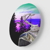 1928 Cadillac Town Car Große Wanduhr (Winkel)