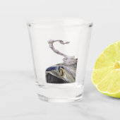 1928 Cadillac Town Car Schnapsglas (Vorderseite)