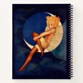 1928 GLAMOUROUS gal stockings advertisement Notizblock (Rückseite)