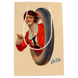 1928 Kelly-Springfields Tire mascot Lotta Miles Mittlere Geschenktüte