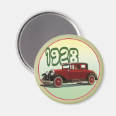 1928 MAGNET (Vorderseite/Rückseite)