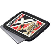 1928 Paris Air Show Laptopschutzhülle (Vorne Knopf)