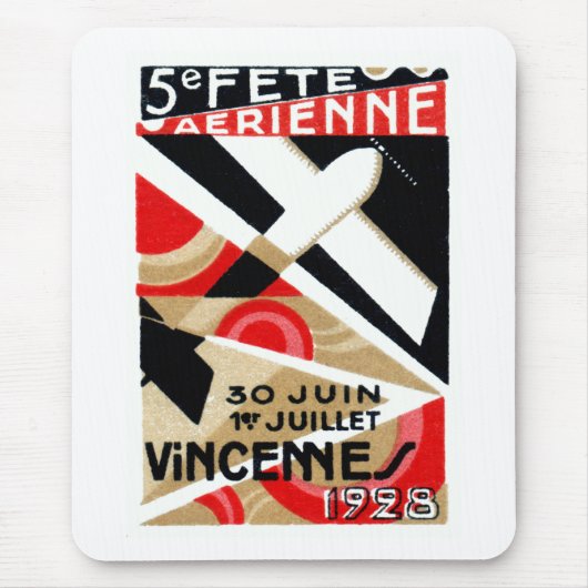 1928 Paris Air Show Mousepad (Vorne)
