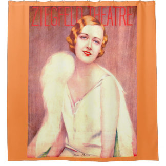 1928 Programm des Ziegfeld Theaters für Marilyn Mi Duschvorhang