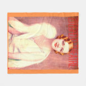 1928 Programm des Ziegfeld Theaters für Marilyn Mi Fleecedecke (Vorderseite (Horizontal))