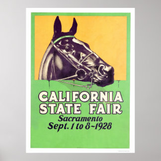1928 Staat-Messe in Kalifornien Poster