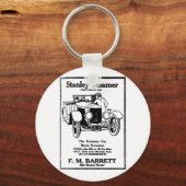 1928 Stanley Steamer Ad Schlüsselanhänger (Vorderseite)