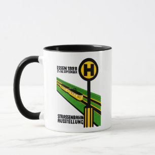 1928 Street Car Exposition Tasse